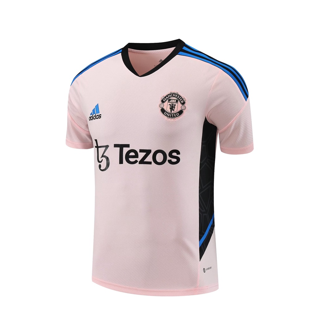 Áo Thun Đá Banh Tay Ngắn Màu Hồng Size S-2XL