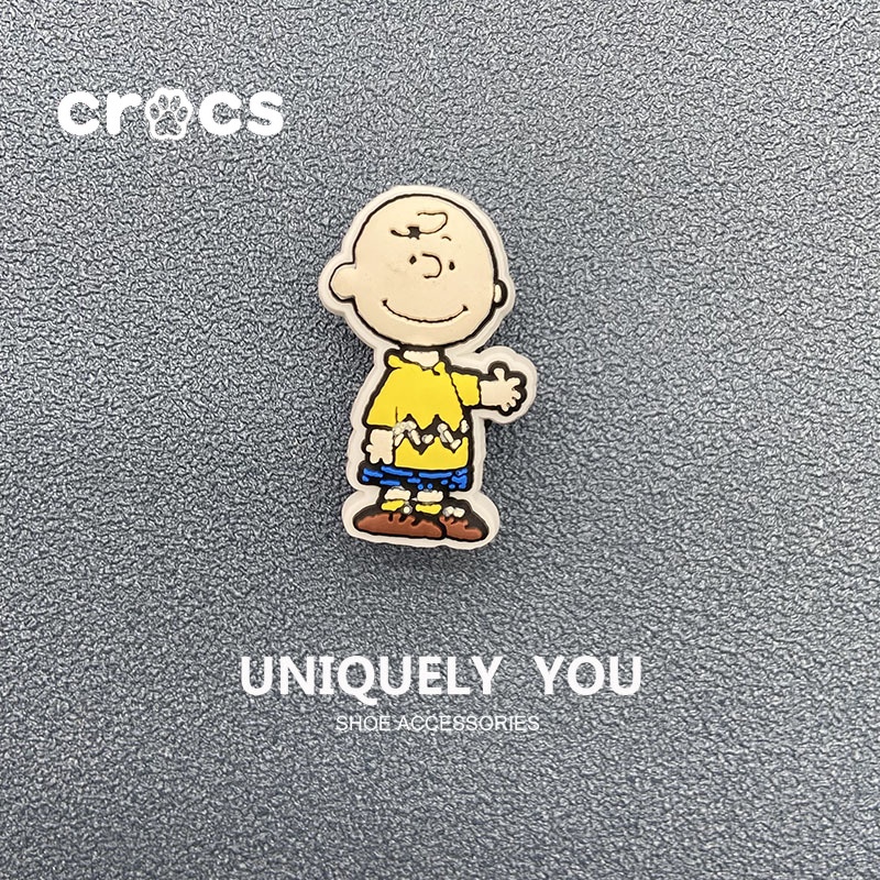 Khóa Cài Hình Hoạt Hình / Hoa / Giày crocs DIY Trang Trí Đa Ứng Dụng
