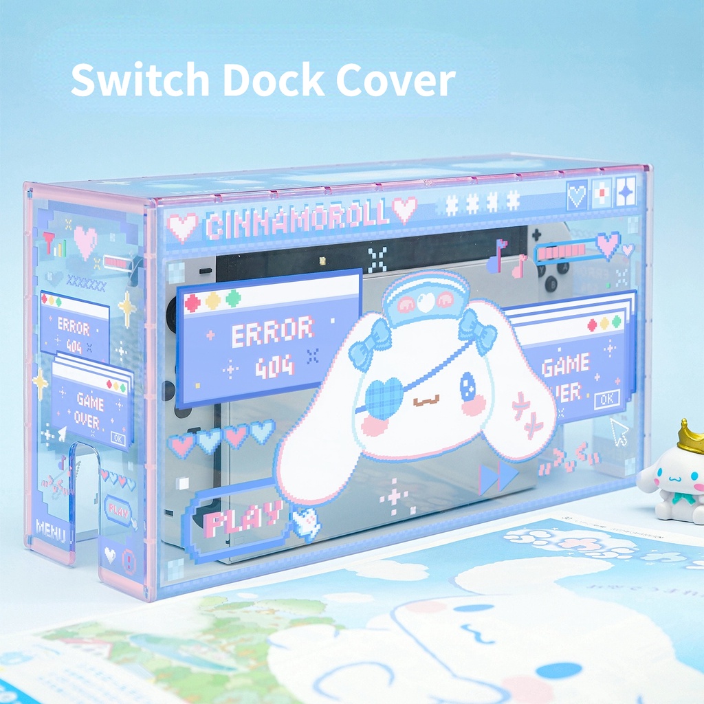 Vỏ Bọc Chống Bụi Chủ Đề Cinnamoroll Dễ Thương Cho Nintendo Switch Và Switch OLED