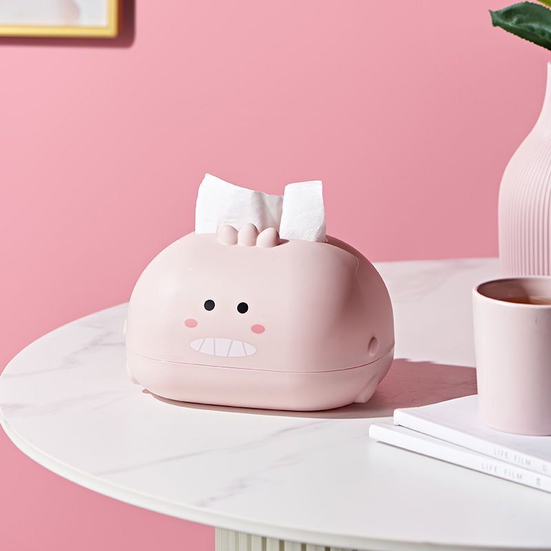 Hộp Đựng Khăn Giấy Cuộn Hình Khủng Long Hoạt Hình Dễ Thương Sáng Tạo