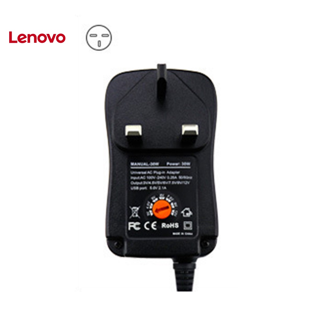 1 Bộ Điều Hợp Nguồn Điện Đa Năng 3-12V 30W AC DC Có Đèn Báo Giao Diện USB