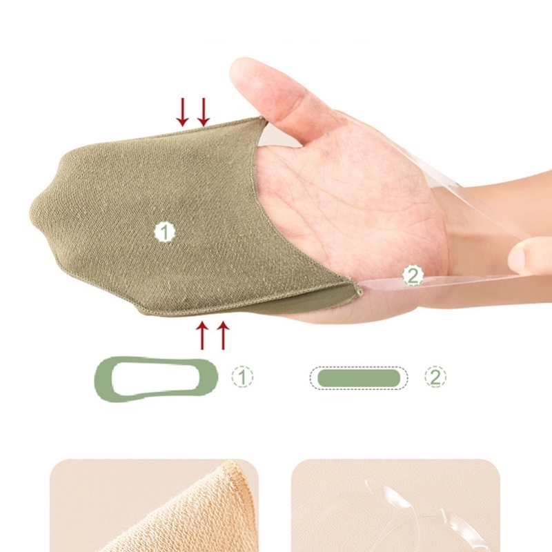 Vớ Thuyền Bằng Lụa Lạnh Mềm Mỏng Màu Trơn Không Trượt Thời Trang Mùa Hè Cho Nữ