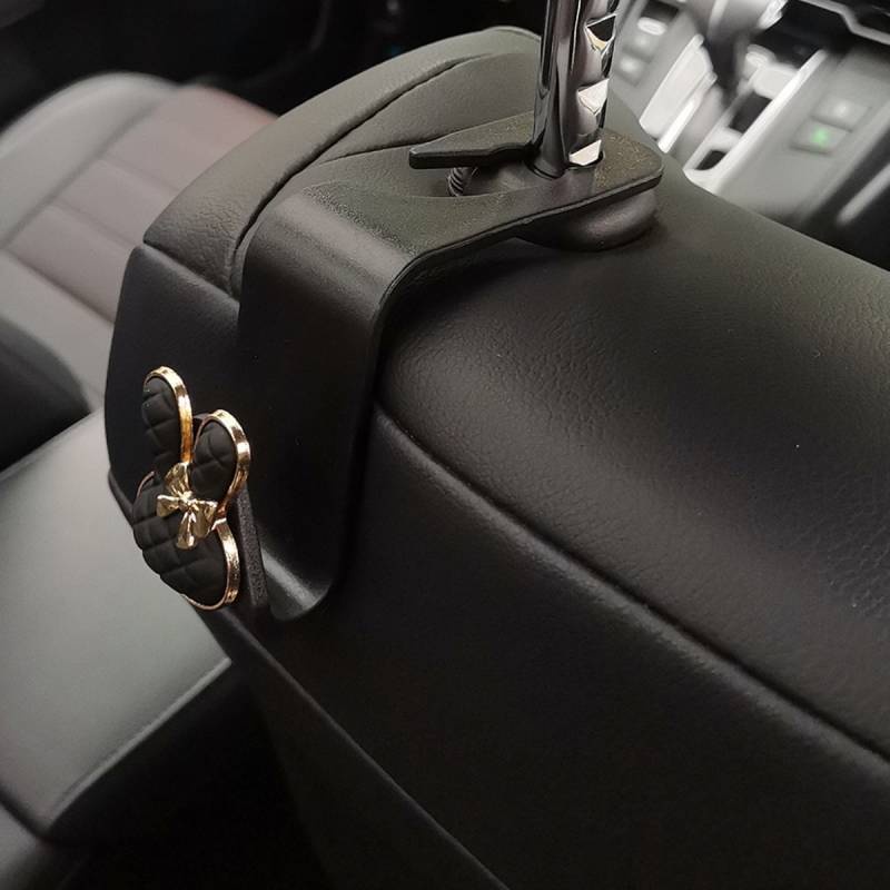 Car Car Interior Ornaments Cute Car Seat Back Hook Rear Backrest Small Hook Multifunctional Storage 9Cbl