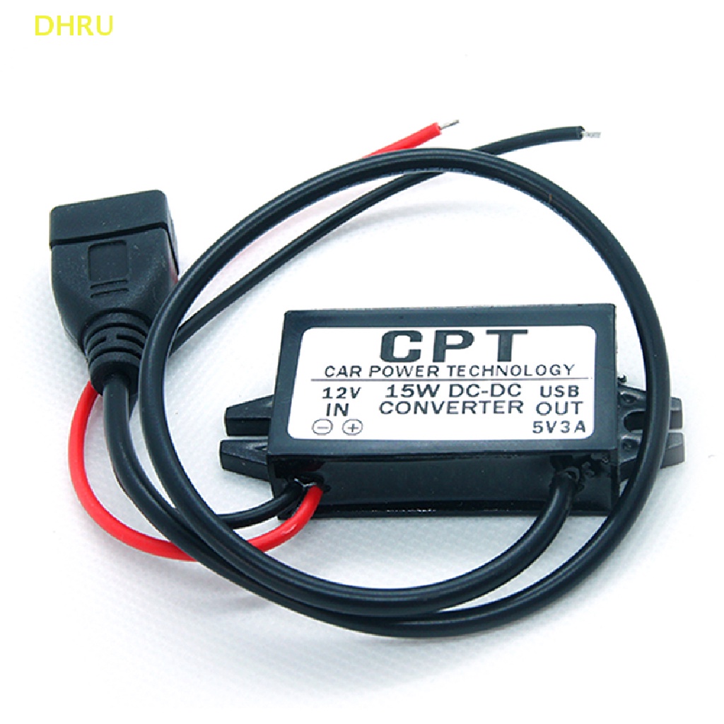 Bộ ChuyểN ĐổI NguồN ĐiệN 12V Sang 5V USB 3A 15W Bình Nước Giữ Nhiệt Chất Lượng Cao