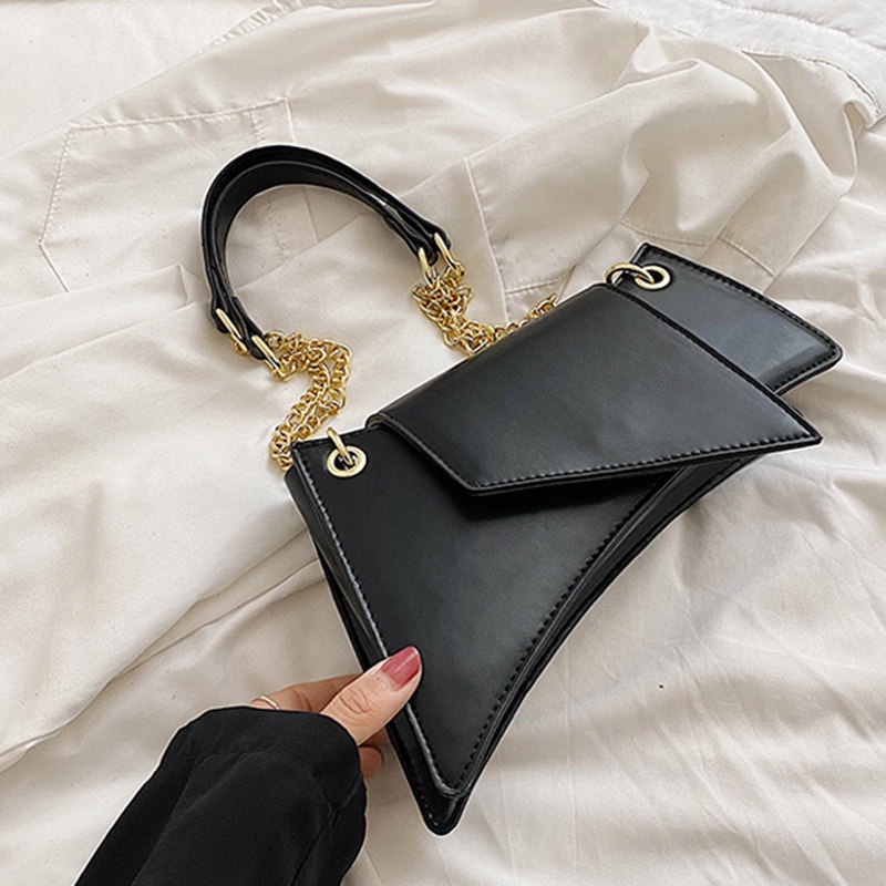 Túi Đeo Chéo Dây Xích Thời Trang niche Phong Cách Nước Ngoài Cho Nữ