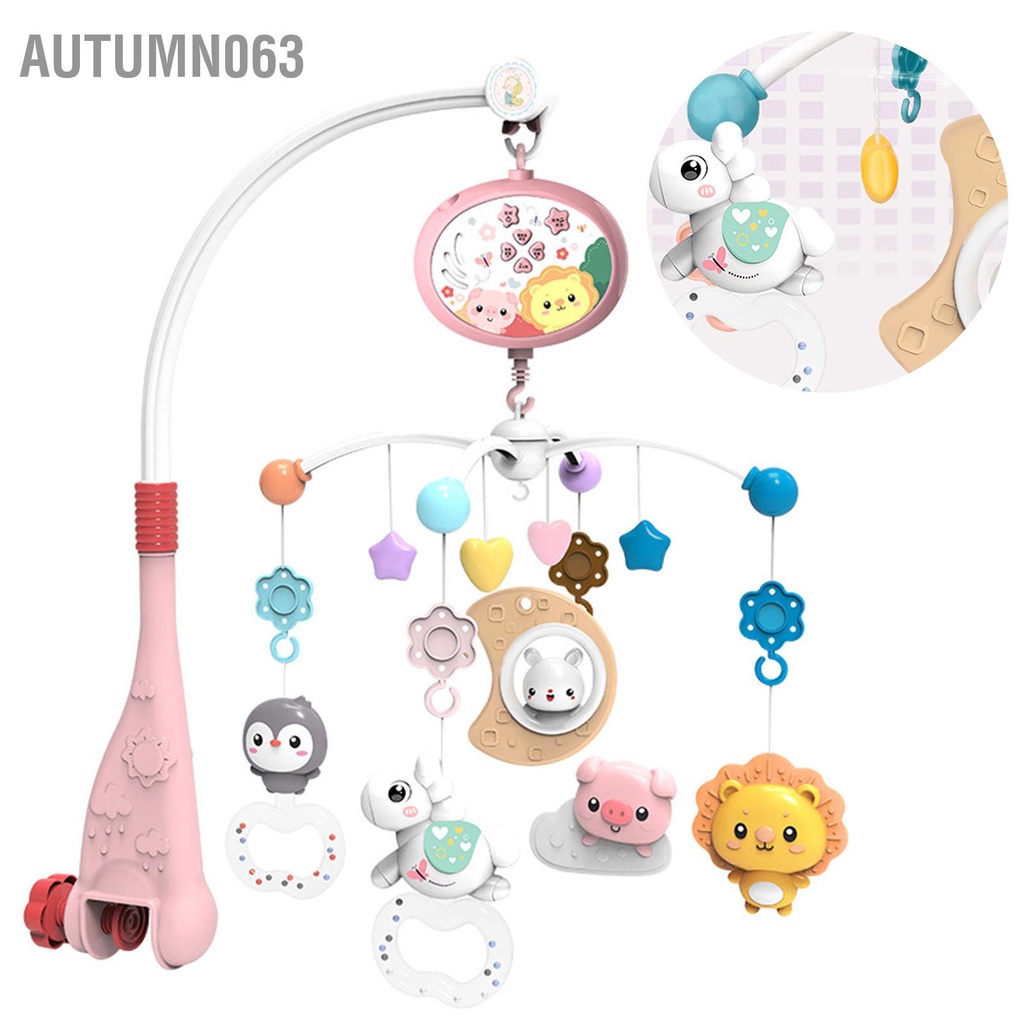 Đồ Chơi Lục Lạc Dạng Treo Có Chuông Điều Khiển Từ Xa Cho Trẻ Em 1-12 Tháng Tuổi