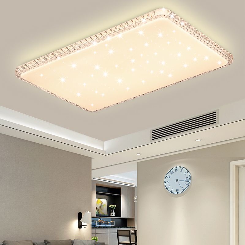 Đèn Trần Phòng Khách / Phòng Ngủ Điều Khiển Từ Xa Phong Cách Mới 2022