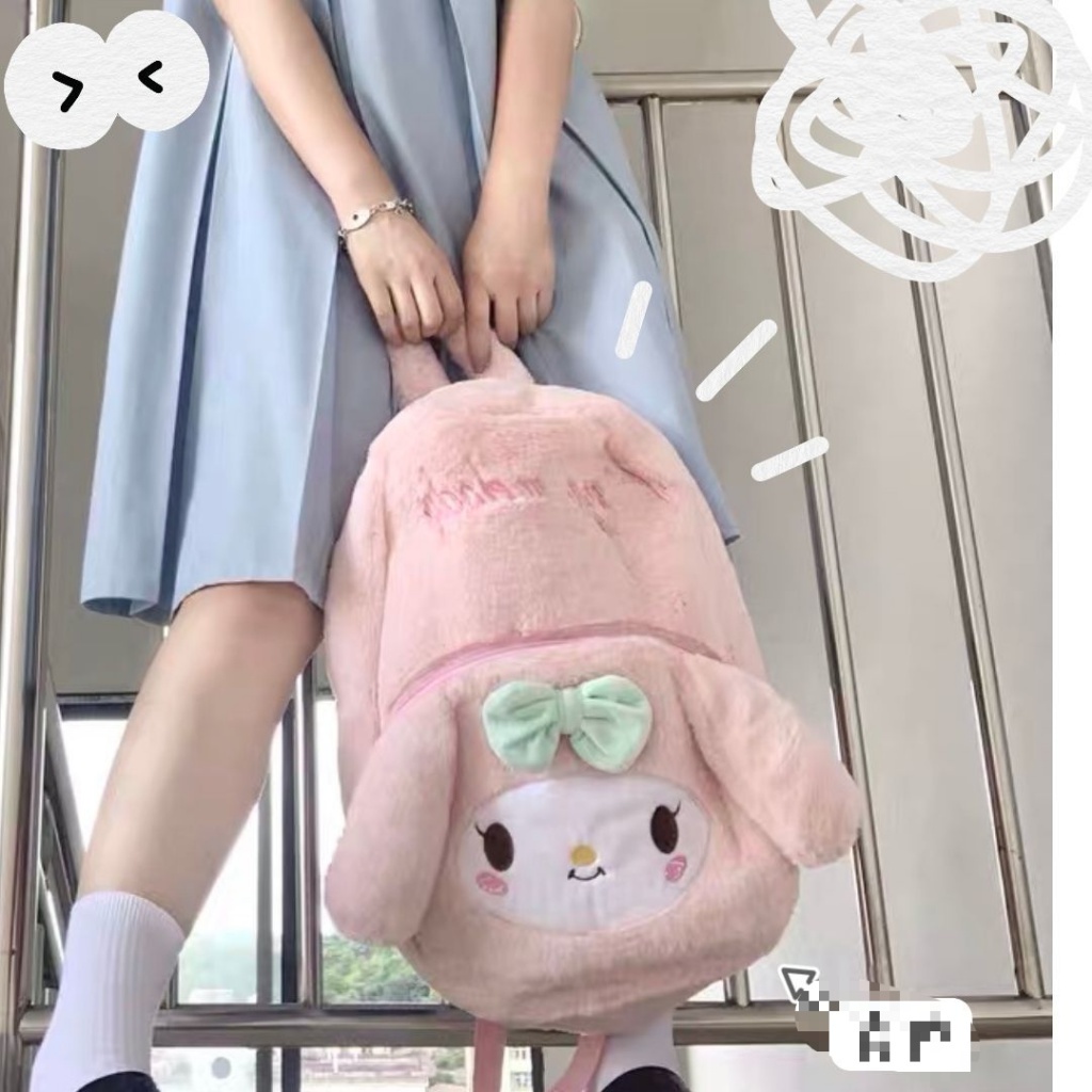 Hàng Mới Về Sanrio Ba Lô Đi Học Cỡ Lớn Phong Cách Nhật Bản Thời Trang Thu Đông Cho Nữ