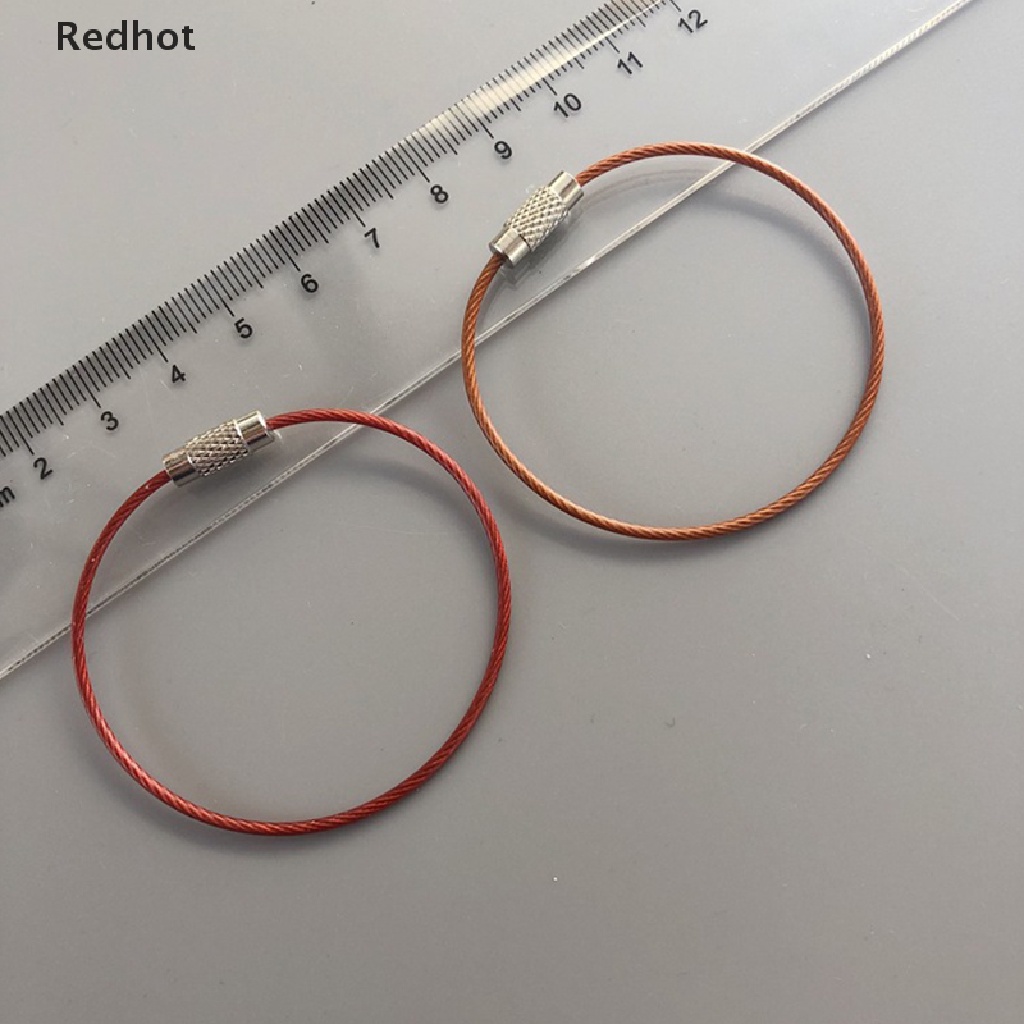 Bộ 10 Dây Móc Chìa Khóa Bằng Thép Không Gỉ Tiện Dụng