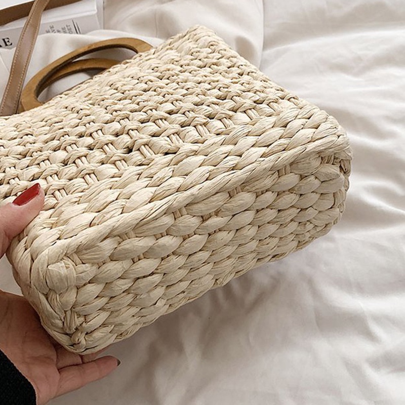 Ielgy Túi Đeo Chéo Dệt Tay Phong Cách Đám Đông Nhỏ Nhắn Tươi Mới Cho Nữ