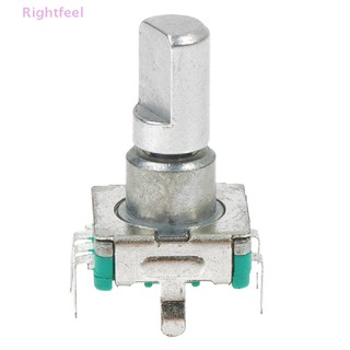 Rightfeel 1PC EC11 Bộ mã hóa quay mỏng với 30 định vị 15 xung 15mm Nửa trục Mới