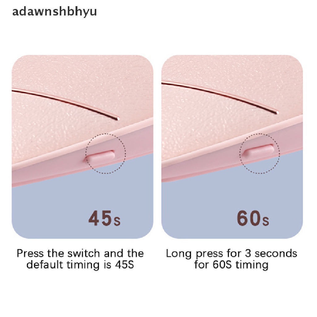 Đèn LED UV Sấy Khô Sơn Móng Tay Mini 6W Gấp Gọn Tiện Dụng