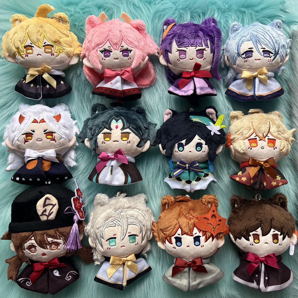 Móc Khóa Hình Búp Bê Nhồi Bông Ayato Kazuha Wendy Dễ Thương