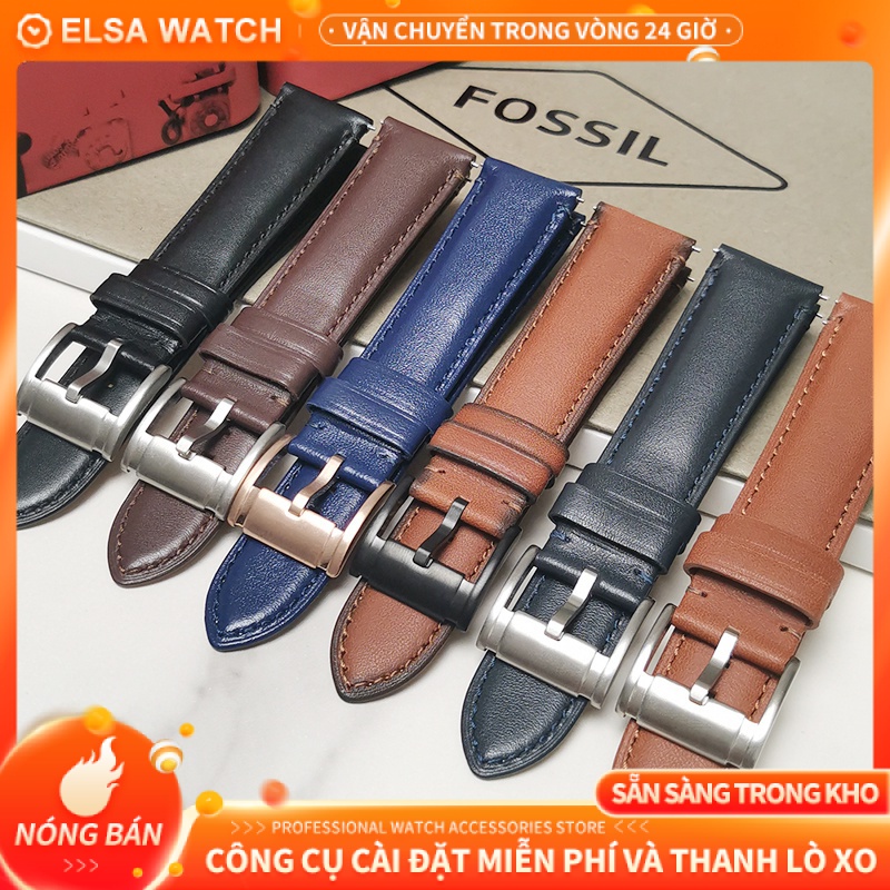 dây đồng hồ fossil 22mm 24mm dây đồng hồ 22mm 24mm Dây đeo đồng hồ vạn năng