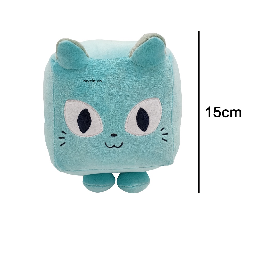 Đồ Chơi Nhồi Bông Hình Vuông Cỡ Lớn Dễ Thương Cho Mèo Cưng