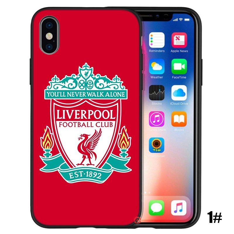 Ốp Điện Thoại Họa Tiết Liverpool Cho iPhone 12 13 Pro X XS Max Mini HAL14