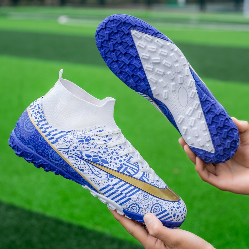 CR7 giày bóng đá cổ điển giày bóng đá Futsal 33-46 TF Giày bóng đá trẻ em Cristiano-Ronaldo giày thể thao