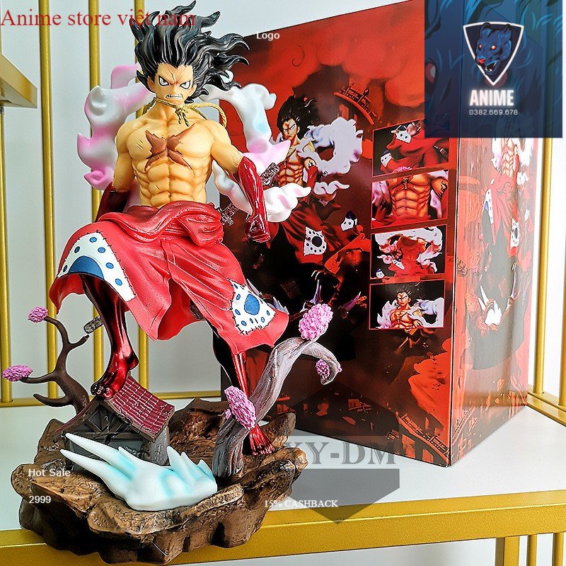 (Có sẵn - 35cm) Mô hình Luffy Wano Snake Man Gear 4 - Mô hình One Piece