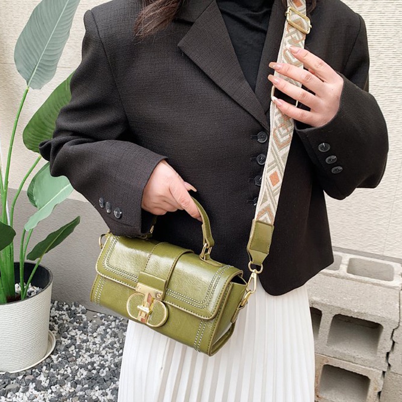 Túi Đeo Vai Dây Bản Rộng Phong Cách Hàn Quốc Thời Trang Cao Cấp Cho Nữ