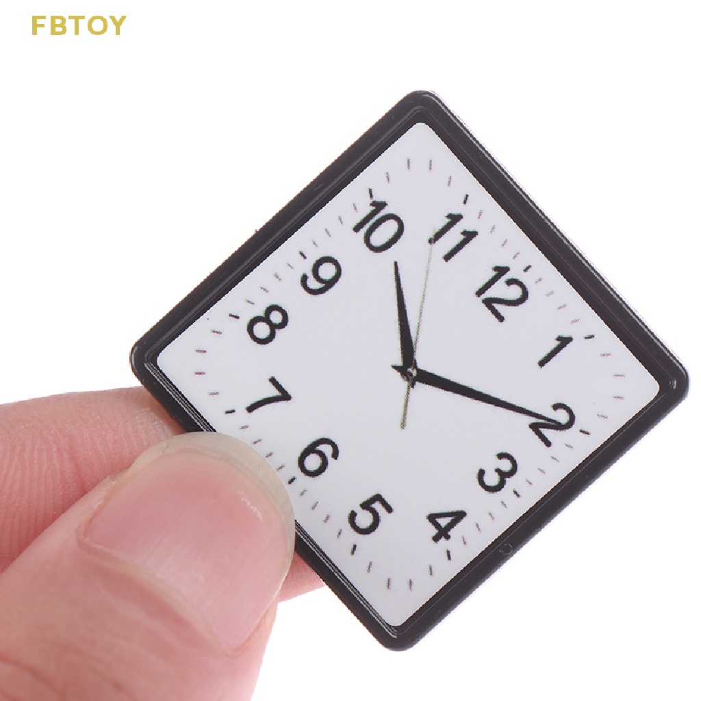 Đồng Hồ Treo Tường Trang Trí Nhà Búp Bê Tỉ Lệ 1: 12