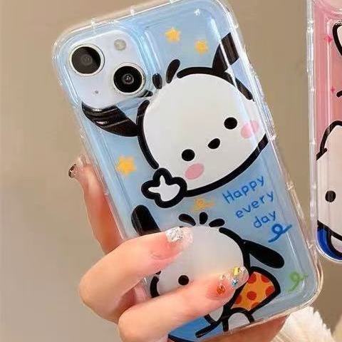 Ốp Điện Thoại Silicon TPU Mềm Trong Suốt In Họa Tiết Dễ Thương Chống Sốc Cho IPhone 14 13 11 Pro Max 12 8 7 Plus XS XR X