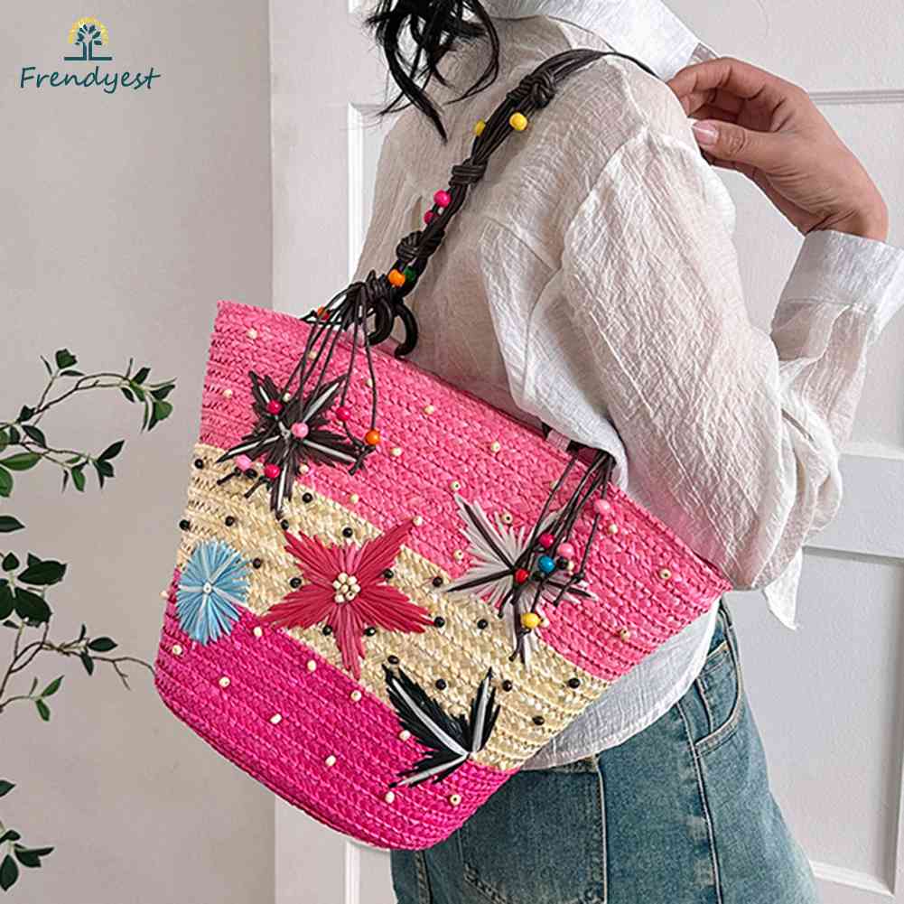 Túi Xách Đan Lát Hình Sao Biển Xinh Xắn Cho Nữ