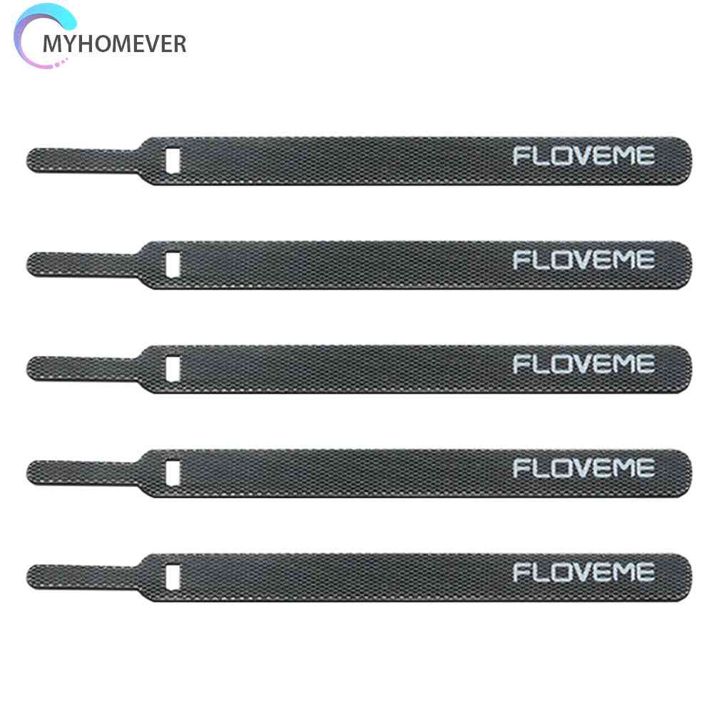 Floveme Set 5 Dây Quấn Gọn Gàng Cáp Tai Nghe USB 14cm