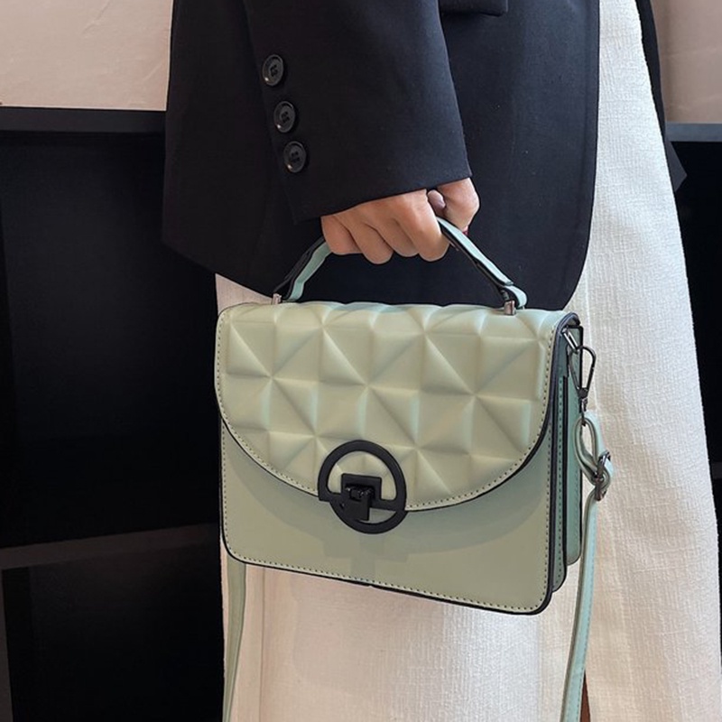 Túi Đeo Chéo Bằng Da pu Có Khóa Nam Châm Thời Trang Cho Nữ