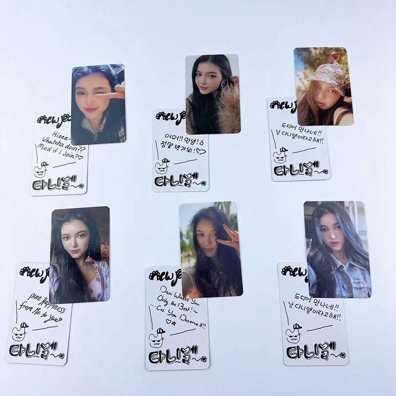 Bộ 5 tấm ảnh lomo các thành viên nhóm nhạc Kpop Newjeni Minji Danielle Hyein