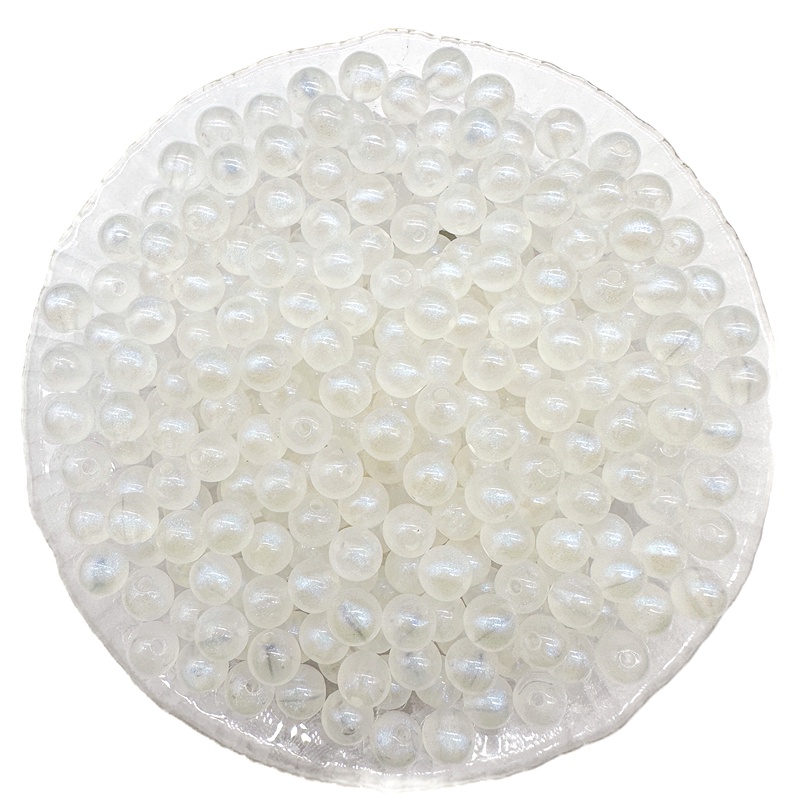 Hạt Xâu Chuỗi Bằng Acrylic 6mm / 8mm Dùng Làm Trang Sức DIY