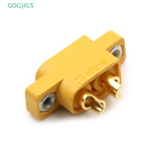 [GOGJIG5] XT60E-M Mountable XT60 Male Plug Connector For RC Models Multicopter UOO