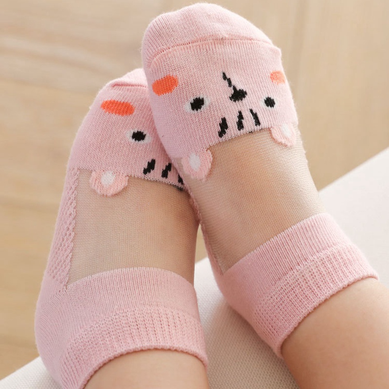 Tất Lưới Thoáng Khí In Họa Tiết Hoạt Hình Thời Trang Mùa Hè Cho Bé 1-12 Tuổi