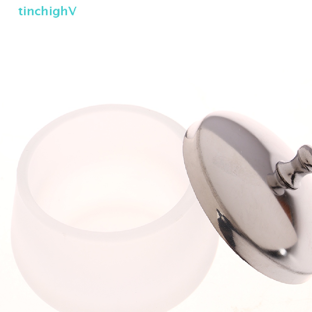 Hộp Đựng Bột Thủy Tinh / Bột Kim Tuyến Dạng Lỏng Có Giá Đỡ