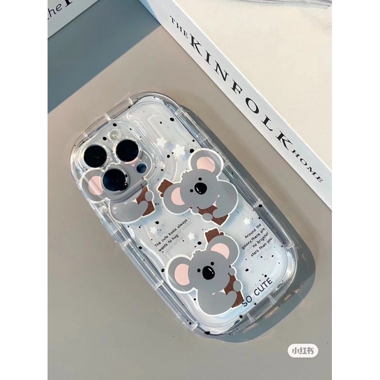 ✅Ốp Điện Thoại Silicon Mềm Hình Gấu Koala Cho Iphone 14 13 11 12 xs Xr X xs Max 14