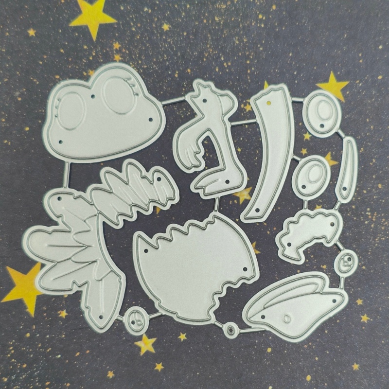 Bộ Khuôn Cắt Hình 3D Dùng Làm Thẻ Trang Trí Album