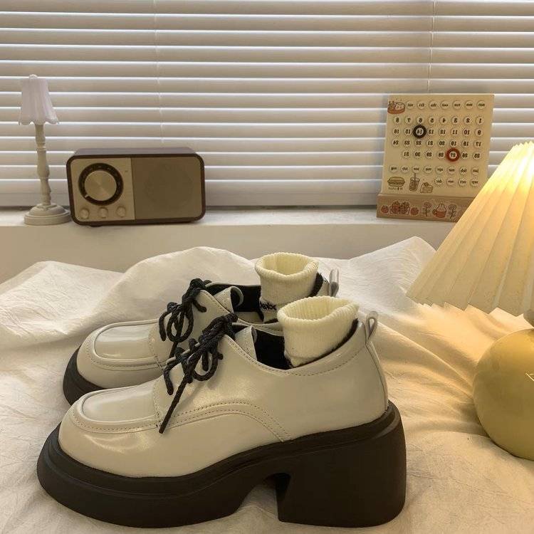 UOUO giày cao gót đế vuông Giày Sandal Cao Gót Mũi Vuông dép Dày Không Thấm Nước Cho Búp Bê Barbie MLZ041203