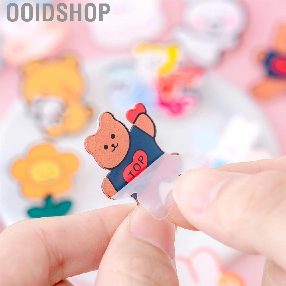 Ooidshop Cute Pins Exquisite Fashion Cartoon Acrylic Girl Brooch Clothes Bag Pendant Badge Pin Decoration
