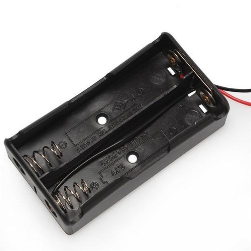 Đế Pin Tiểu AA 1.2V - 1.5V Dây Hàn Sẵn Có Lỗ Bắt Vít