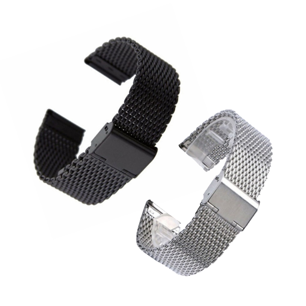 Dây Đeo Đồng Hồ Dạng Lưới Inox 20 22mm 20Mm