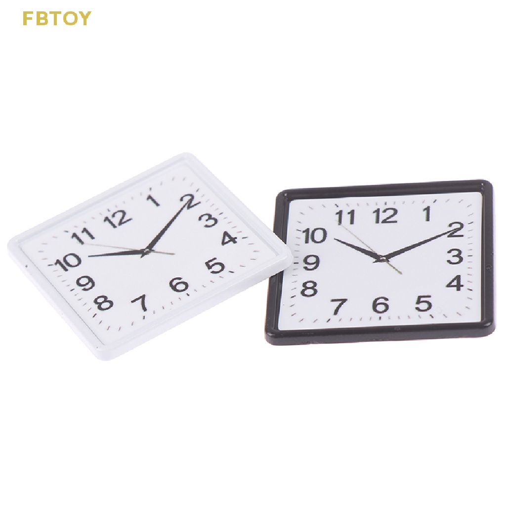 Đồng Hồ Treo Tường Trang Trí Nhà Búp Bê Tỉ Lệ 1: 12