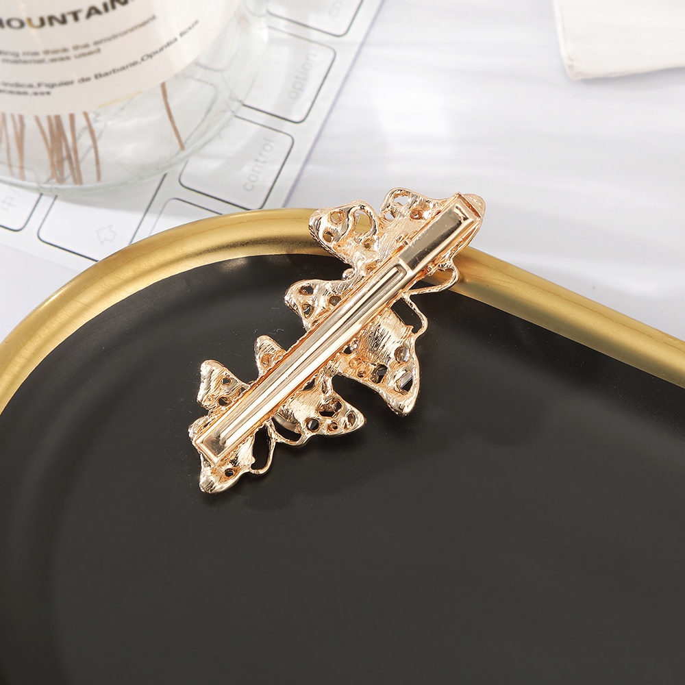 Kẹp Tóc Hình Bướm Đôi Cổ Điển Dễ Thương