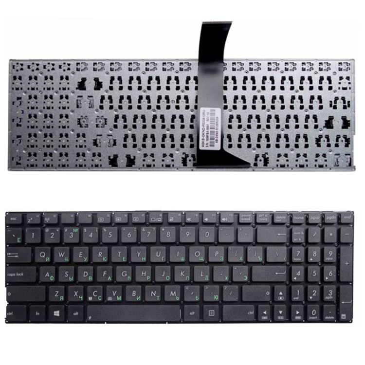 Replacement Keyboards RU Version Russian Laptop Keyboard for Asus X550C / A550C / A550VB / Y581C