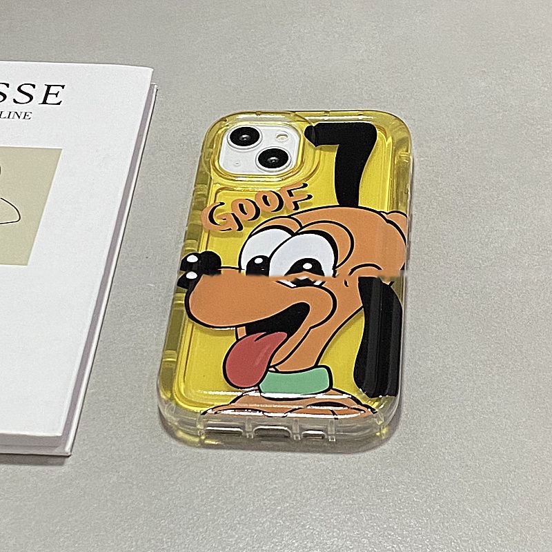 Ốp Điện Thoại Silicon TPU Mềm Trong Suốt In Hình Chú Cún Dễ Thương Cho IPhone 14 13 11 12 Pro XS Max X XR 7 8 Plus