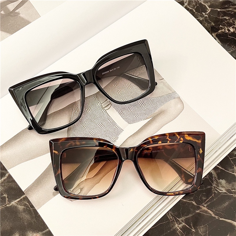 Kính Mát Gọng Vuông Thời Trang Mới Cho Nam Nữ Màu Sắc