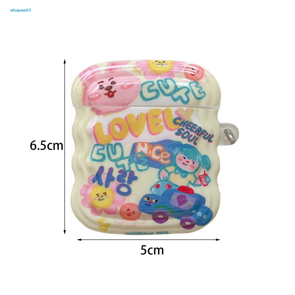 [NP] Anti-drop Earphone Case Graffiti All-inclusive Earphone Case Tight Fit for AirPods Pro/Pro 2/Pro 3