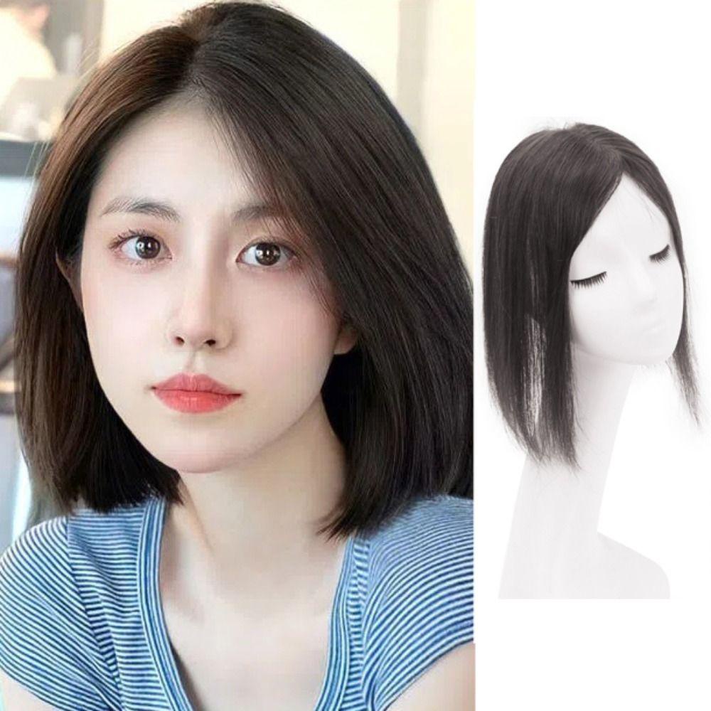 DANES Tóc Giả Nối Dài Thẳng / Đen / Nâu Chất Lượng Cao Cho Nữ