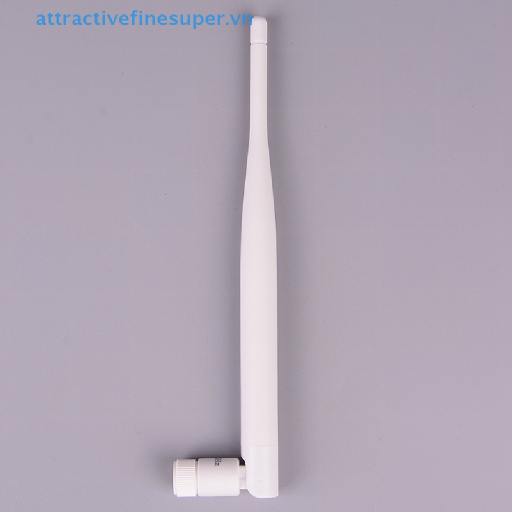 1 Ăng Ten WiFi AFS 2.4GHz 5dBi RP SMA 2.4g Màu Trắng