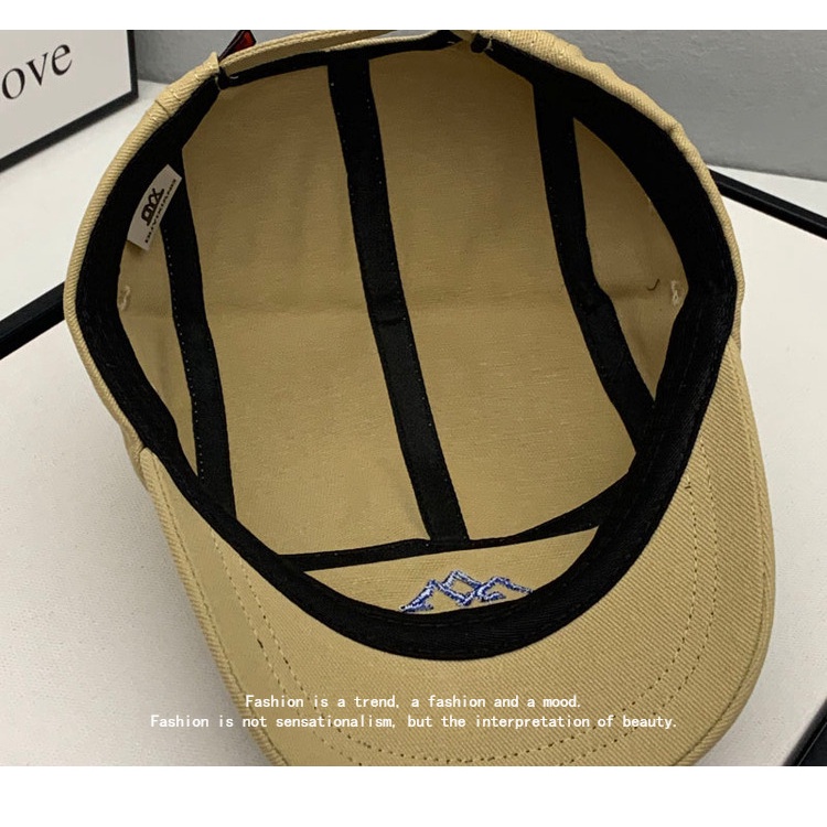 Mũ Lưỡi Trai Vành Nhỏ Thiết Kế Mới Đơn Giản Thời Trang Mùa Hè Theo Phong Cách Mỹ Cho Nam