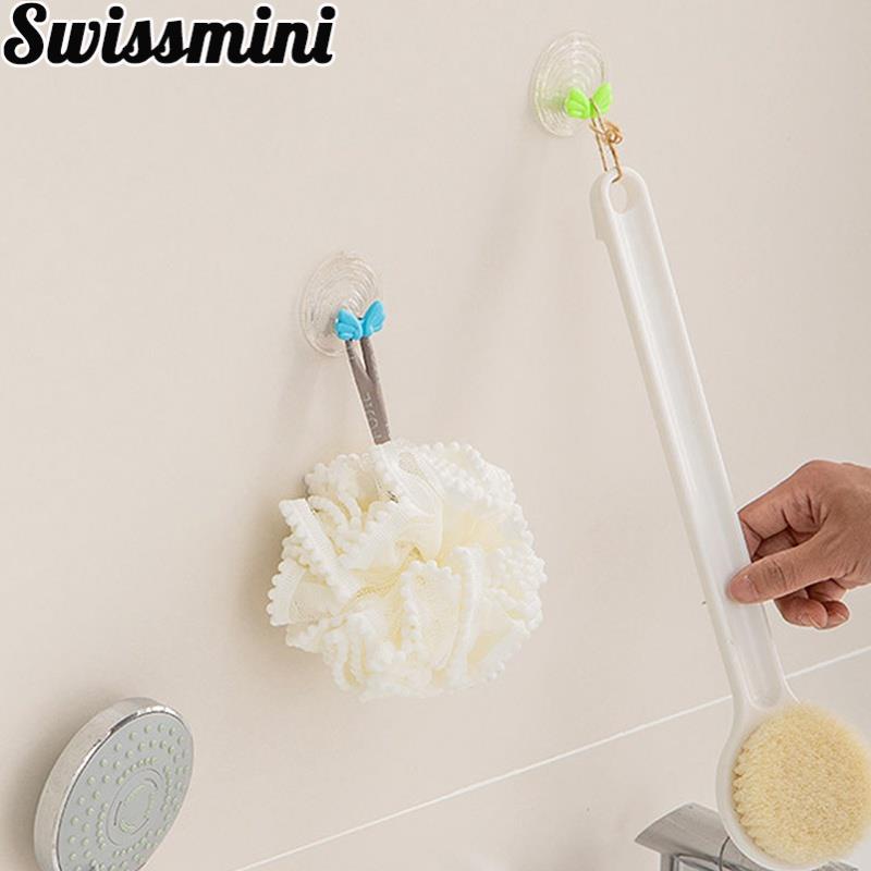 Móc Treo Đồ Dán Tường Trong Suốt Tiện Dụng