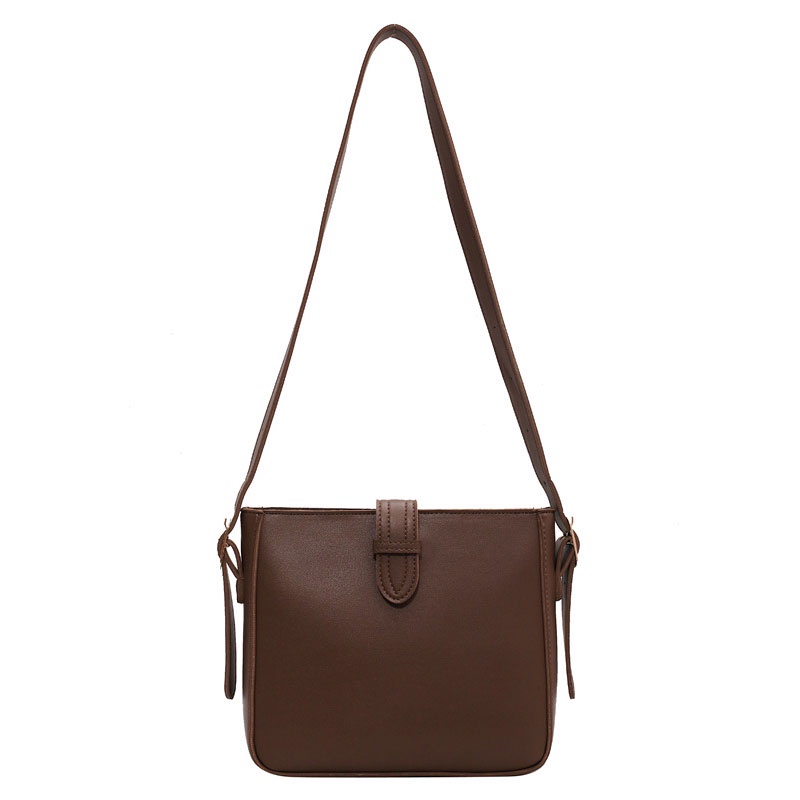 Nallcher Túi Đeo Chéo Vai Dạng Xô Mặt Cong Cao Cấp Thông Thường Cho Nữ